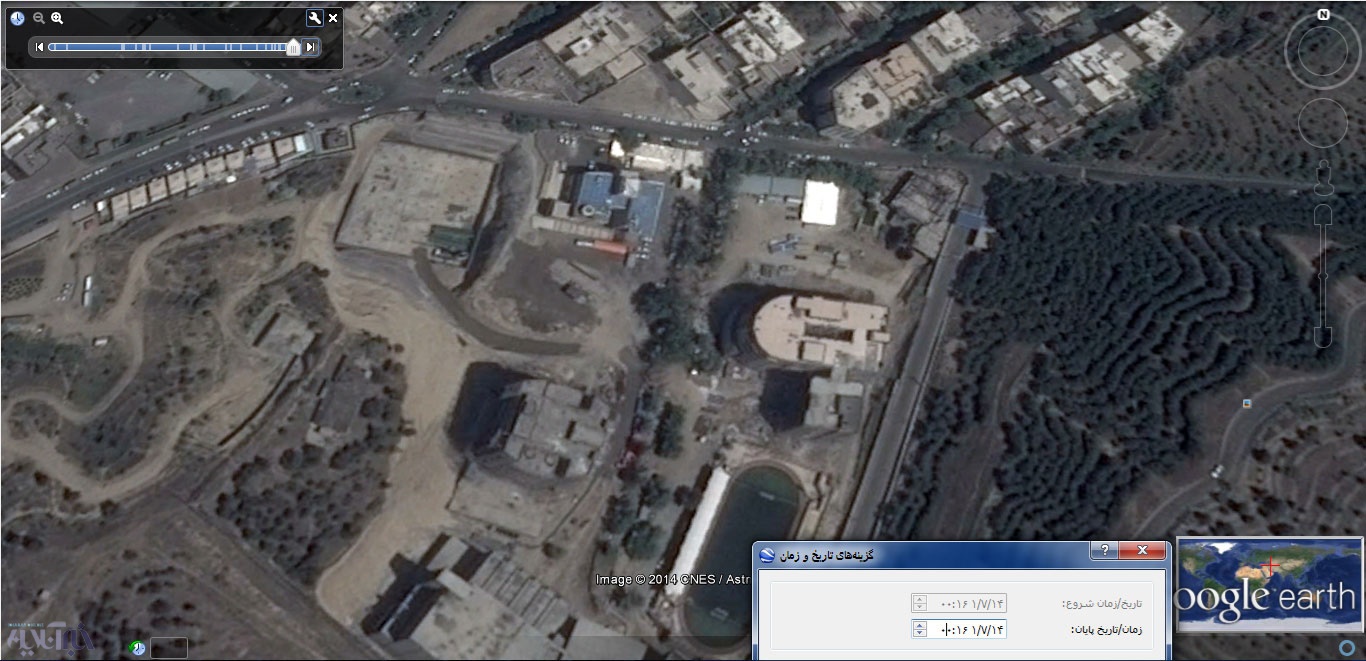 عکس هوایی 10 تیر 93 از شهرک شهید دقایقی